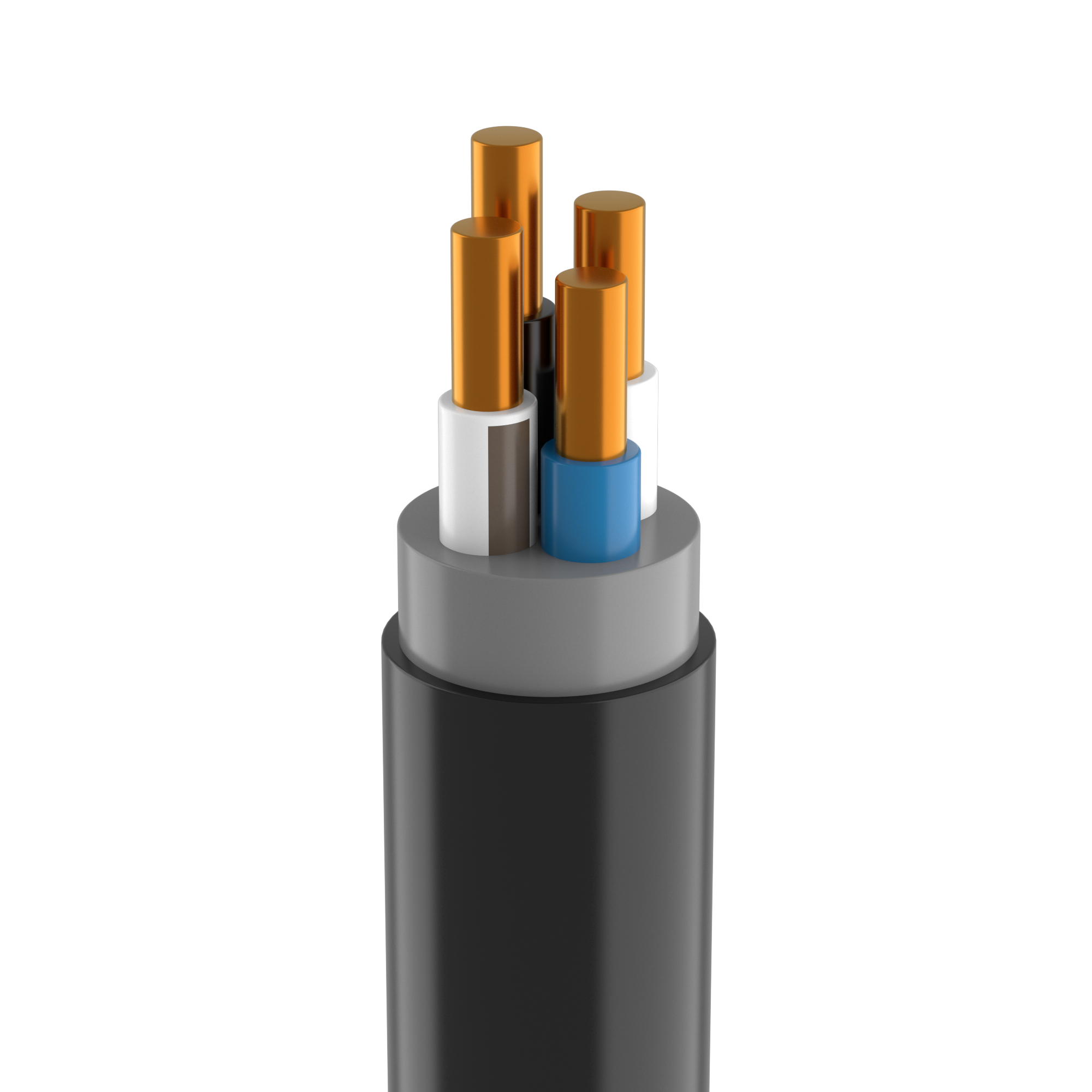 Кабель силовой ВВГнг(А)-LS 4х2,5 ок(N)-1